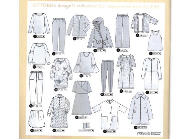 Ottobre design woman 5/2018 Herbst/Winter